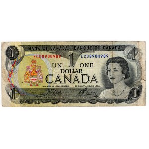 Kanada, Elżbieta II, 1 dollar 1973