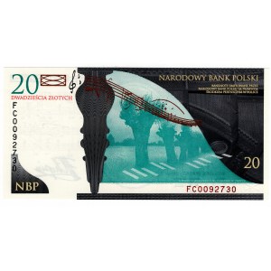 Poland, 20 gold Frederic Chopin 2009