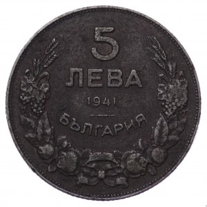 Bułgaria, 5 Leva 1941