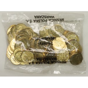 Poland, 5 groszy 2010 (100 pieces), Mint of Poland Warsaw