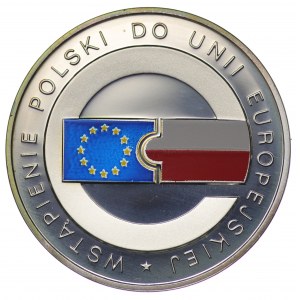 Polska, III RP, 10 złotych Wstąpienie Polski do Unii Europejskiej 2004