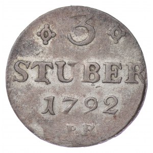 Niemcy, Jülich-Berg, Karl Theodor, 3 Stüber 1792 PR