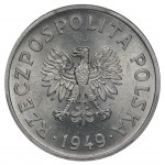 Polsko, PRL, 50 groszy 1949