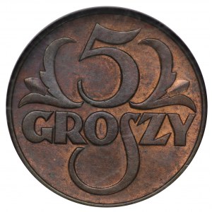 Polska, II RP, 5 groszy 1939