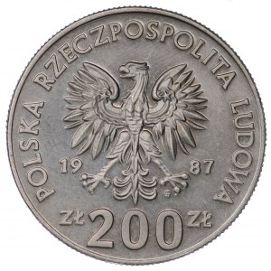 Polska, 200 złotych 1987 PRÓBA Mistrzostwa Europy 1988