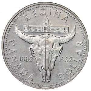 Kanada, 1 dolar Elizabeth II Regina 1882-1982