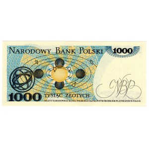 Polska, PRL, 1000 złotych 1982, seria EU