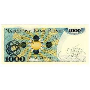 Polska, PRL, 1000 złotych 1982, seria KL