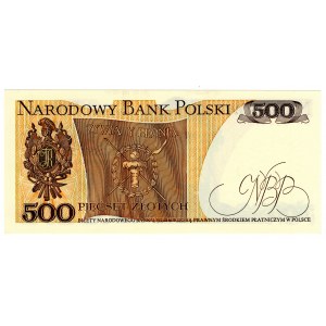 Polska, PRL, 500 złotych 1982, seria GF