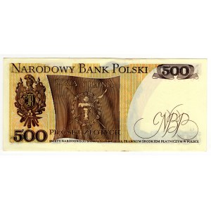 Polska, PRL, 500 złotych 1982, seria FU