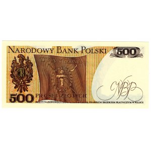 Polska, PRL, 500 złotych 1982, seria FY