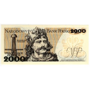 Polska, PRL, 2000 złotych 1982, seria BT