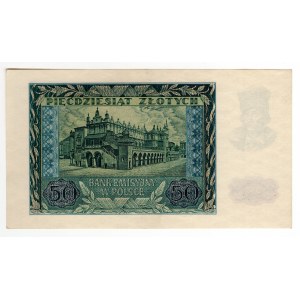 Polska, 50 złotych 1940, seria A