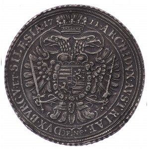 Śląsk pod panowaniem habsburskim, Józef I 1705-1711, talar 1711 - rzadki w tak pięknym stanie