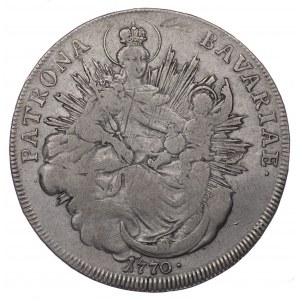 Deutschland, Bayern, Maximilian III. Joseph, Münchener Taler 1770