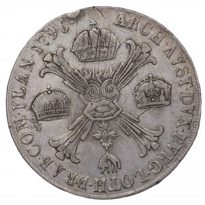 Rakousko, František II., korunovační tolar 1796 M