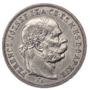 Maďarsko, 5 korun, 1909 KB, Kremnica