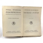 Żeromski Stefan - Snobizm i postęp. Pisma Stefana Żeromskiego, první souborné vydání. Utwory publicystyczne. Druhé vydání.
