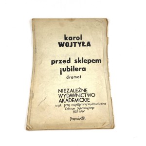 Wojtyla Karol - Before the jeweler's store. Drama.