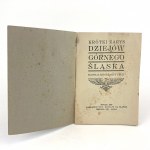 Prus Konstanty - Krótki zarys dziejów Górnego Śląska.