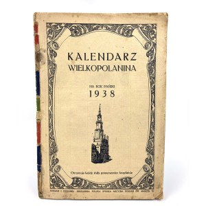 Velkopolský kalendář na rok Páně 1938.