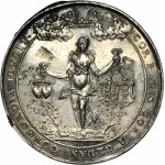 John II Casimir, Medal of the arrival of King John II Casimir to Danzig 1653 - RARE, ex. Potocki