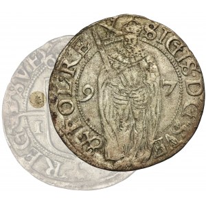 Sigismond III Vasa, 1 Öre Stockholm 1597 - RARE, ex. Potocki