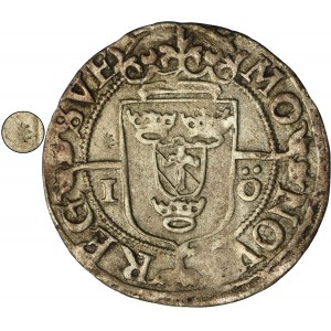 Sigismond III Vasa, 1 Öre Stockholm 1597 - RARE, ex. Potocki