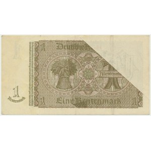 Germany, 1 Mark 1937 - print error