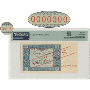 5 złotych 1930 - WZÓR - Ser.Z. - PMG 65 EPQ - RZADKOŚĆ