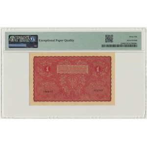 1 marka 1919 - I Serja CT - PMG 66 EPQ