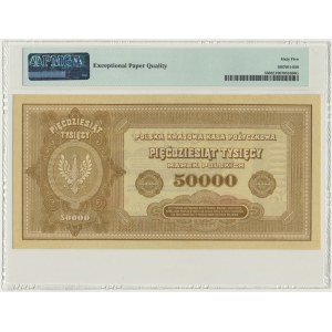 50.000 marek 1922 - N - PMG 65 EPQ