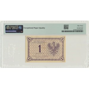 1 złoty 1919 - S.60 B - PMG 53 EPQ