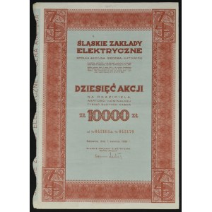 Śląskie Zakłady Elektryczne S.A., 10 x 1.000 zł