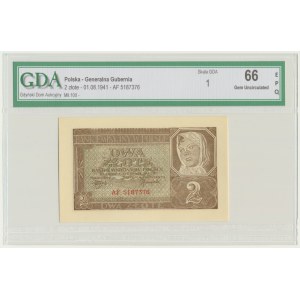 2 złote 1941 - AF - GDA 66 EPQ