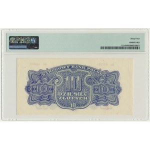 10 złotych 1944 ...owe - Bc - PMG 64