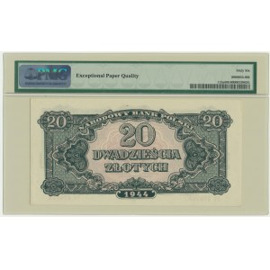 20 złotych 1944 ...owe - TT - PMG 66 EPQ
