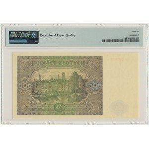 500 złotych 1946 - L - PMG 66 EPQ