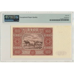 100 złotych 1947 - F - PMG 66 EPQ