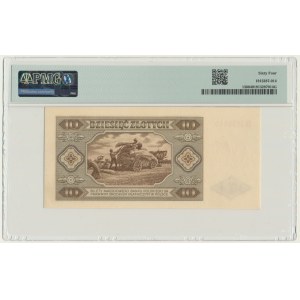 10 złotych 1948 - B - PMG 64 - POSZUKIWANA