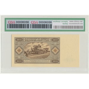 10 złotych 1948 - AM - GDA 67 EPQ