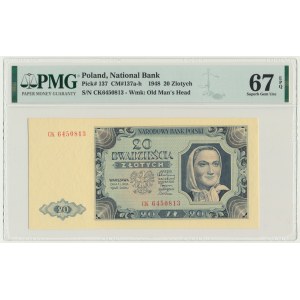 20 or 1948 - CK - PMG 67 EPQ