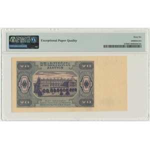 20 or 1948 - AG - PMG 66 EPQ - variété rare