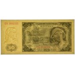 50 złotych 1948 - EN - GDA 67 EPQ
