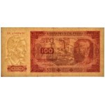 100 zlotých 1948 - AA - PMG 35 - veľmi vzácna séria