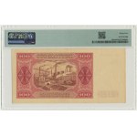 100 zlotých 1948 - AA - PMG 35 - veľmi vzácna séria