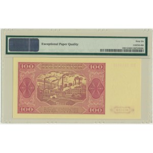 100 zlatých 1948 - MODEL - KR - PMG 66 EPQ