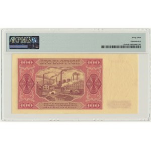 100 złotych 1948 - G - PMG 64 - RZADKI i PIĘKNY