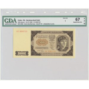 500 złotych 1948 - CC - GDA 67 EPQ