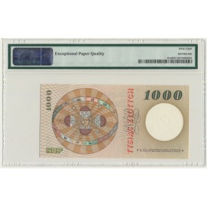 1.000 złotych 1965 - R - PMG 68 EPQ - OKAZOWY